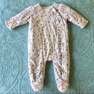 Baby Gap Plush Insulated Footed Winter Sleeper Romper 3-6 months